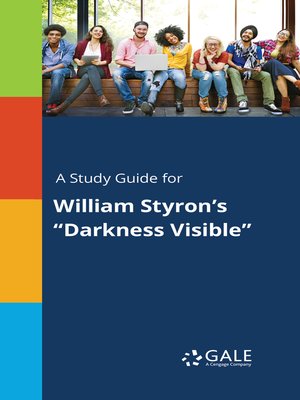 cover image of A Study Guide for William Styron's "Darkness Visible"